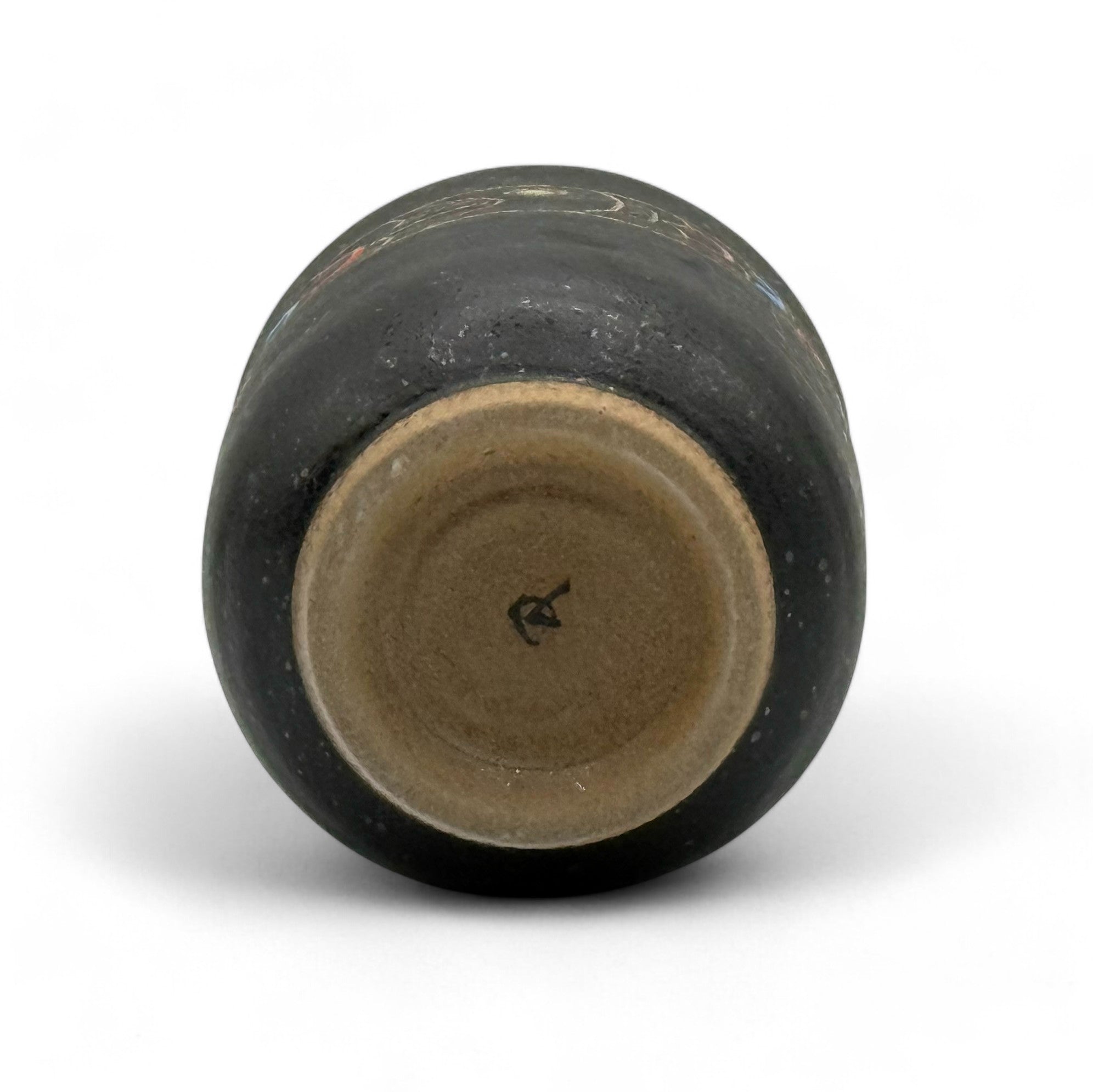 Handcrafted Mino-yaki Yunomi Japanese teacup with traditional glaze, perfect for daily tea rituals.