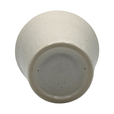 Handcrafted Mino-yaki Yunomi Japanese teacup with traditional glaze, perfect for daily tea rituals.
