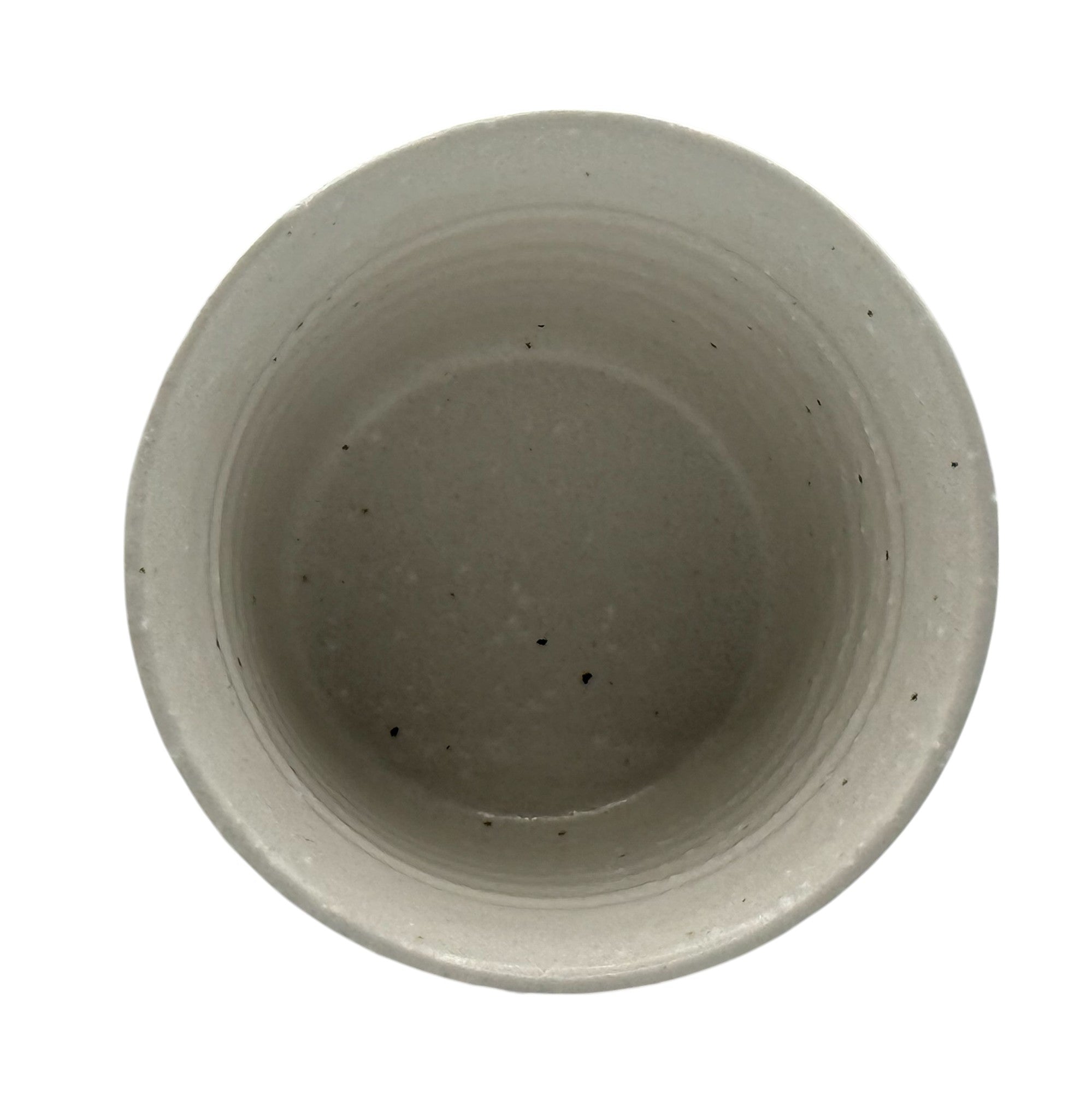 Handcrafted Mino-yaki Yunomi Japanese teacup with traditional glaze, perfect for daily tea rituals.