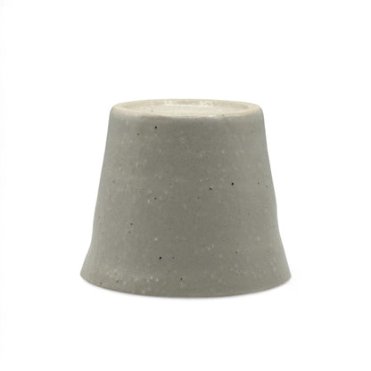 Handcrafted Mino-yaki Yunomi Japanese teacup with traditional glaze, perfect for daily tea rituals.