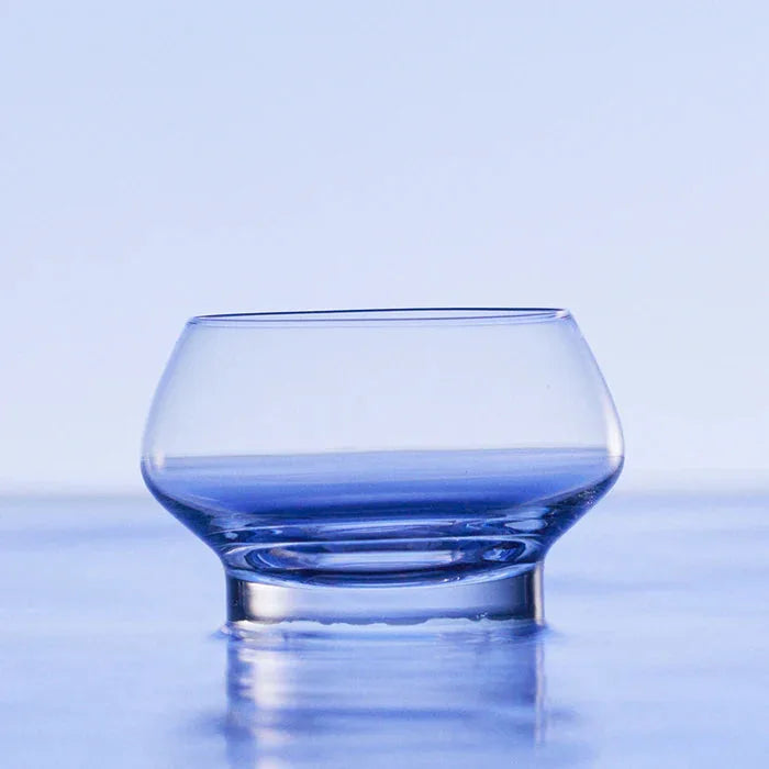 Handcrafted Sumi Edo Glass Japanese Sake Set showcasing traditional elegance and refined craftsmanship.