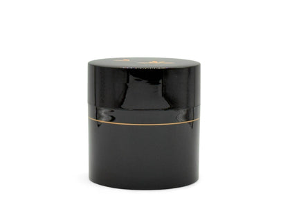 Resin tea canister, authentic Japanese Chazutsu for tea storage and decoration.