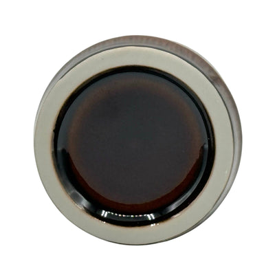 Handcrafted Mino-yaki Yunomi Japanese teacup with traditional glaze, perfect for daily tea rituals.