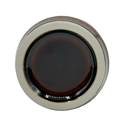Handcrafted Mino-yaki Yunomi Japanese teacup with traditional glaze, perfect for daily tea rituals.