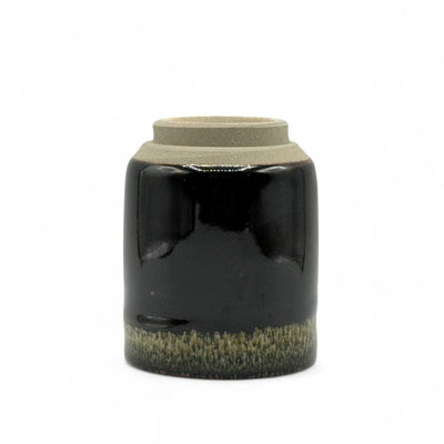 Handcrafted Mino-yaki Yunomi Japanese teacup with traditional glaze, perfect for daily tea rituals.