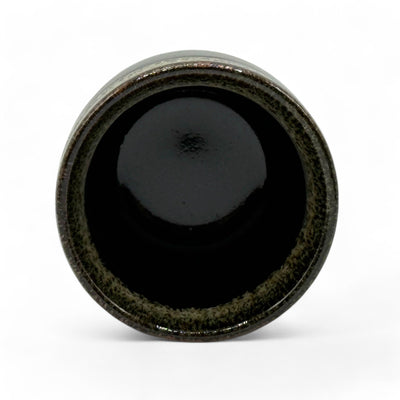 Handcrafted Mino-yaki Yunomi Japanese teacup with traditional glaze, perfect for daily tea rituals.