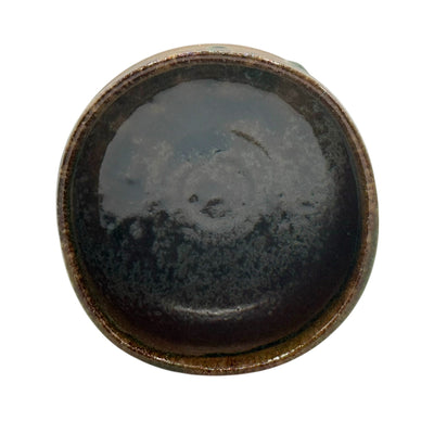 Tsuchi Clay Brown Mino-yaki matcha bowl, handmade Japanese chawan for whisking matcha tea in traditional tea ceremonies.