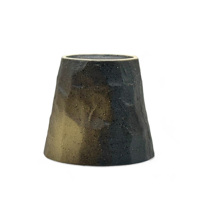 Handcrafted Mino-yaki Yunomi Japanese teacup with traditional glaze, perfect for daily tea rituals.