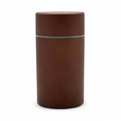 Resin tea canister, authentic Japanese Chazutsu for tea storage and decoration.