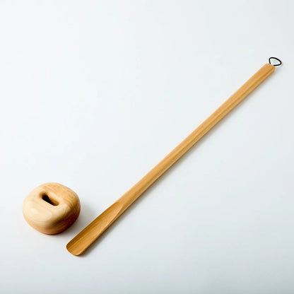 Yuhuro Japanese comfy shoehorn for easy, ergonomic slip-on shoes, designed for comfort and effortless use.